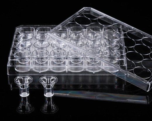 Планшеты культуральные 24-лун. с 12 шт. вставок и крышкой, Nest, Китай