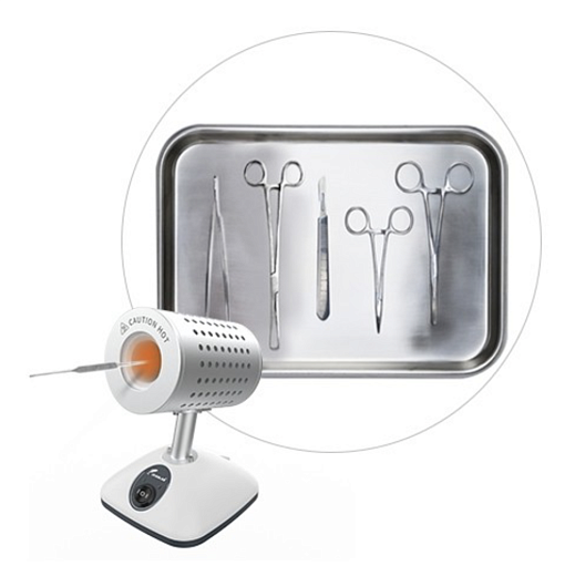 Стерилизатор электрический микробиологических петель, инструментария, инфракрасный, DS900S