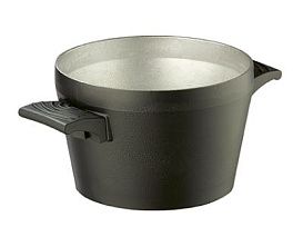 Кастрюля 2 л, алюминий, до 250 °С, без крышки