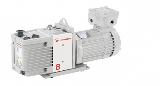 Насос пластинчато-роторный, до 0,002 мбар, 8,5 м³/ч, 1-фазный, RV8