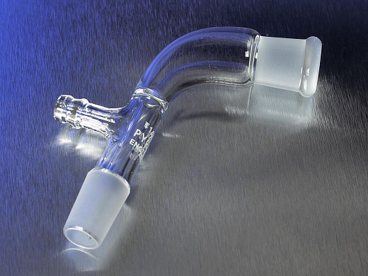 Аллонж изогнутый с отводом, 19/22