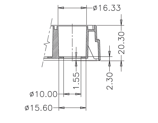 Схема лунки планшета культурального 24-лун. со стеклянным дном, Nest, Китай