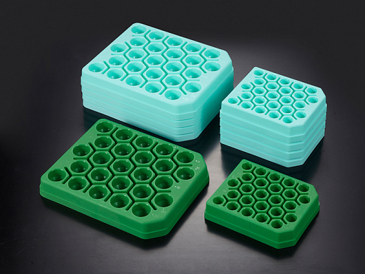 Штатив для пробирок, d 30 мм, 25 мест, полипропилен, с маркировкой, Jet Biofil, Китай