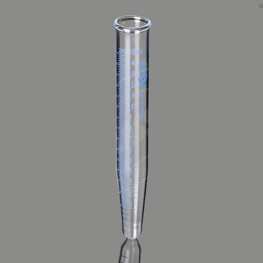 Пробирки 10 мл, 110×15 мм, стекло, конические, с ободком, без крышки, 100 шт./уп., Glassco