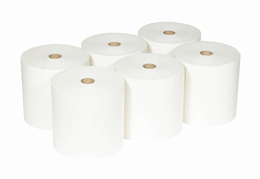 Полотенца бумажные 354 х 0,198 м, SCOTT XL, рулонные, белые, однослойные, 6 рулонов x 354 м