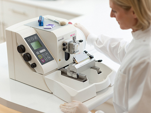 Микротом ротационный, автоматический, без зажима и держателя лезвий, HM 355S,  Erpedia (ThermoFS)