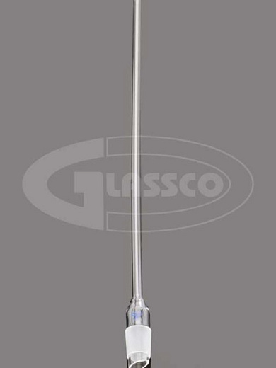 Холодильник воздушный с прямой трубкой, L 500 мм, керн 34/35, муфта 34/35, Glassco