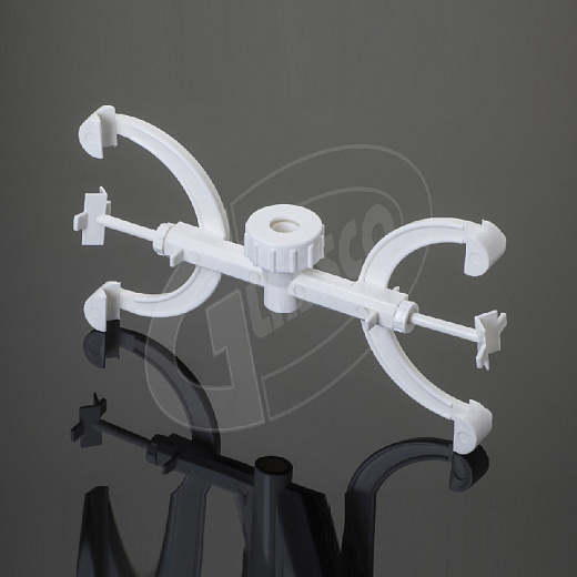 Зажим Фишера для бюреток, d 9,5 – 12 мм, полипропилен, Glassco