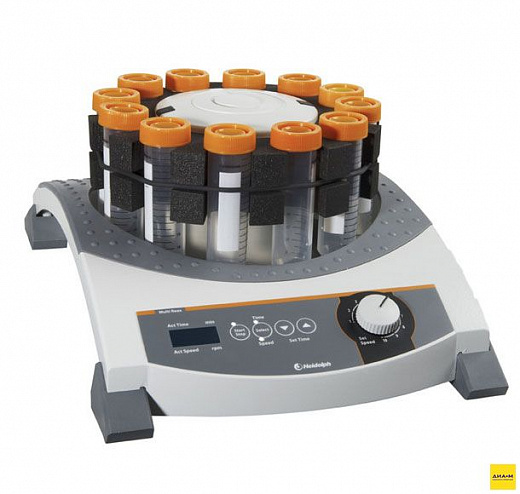 Вортекс-шейкер, до 2000 об/мин, амплитуда 3 мм, вибрационный, Multi Reax