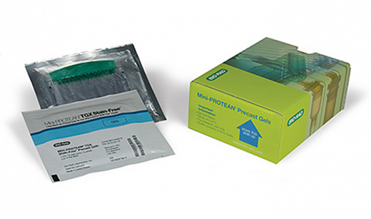 Гель полиакриламидный готовый Mini-Protean TGX, 8,6 х 6,7 см, 10 лунок, 30 мкл, 7,5%