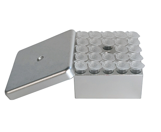 Ротор на 24×2 мл для гомогенизатора SWE-FP, металлический, с крышкой