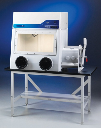 Бокс контролируемой атмосферы Precise XPert для взвешивания, материал корпуса из полиэтилена среднего давления, с антивибрационной подставкой для установки весов, с HEPA-фильтрами Фото 1