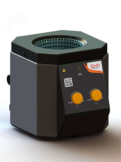 Колбонагреватель для колб 500 мл, 400 °С, с мешалкой, Black Diamond, Glassco