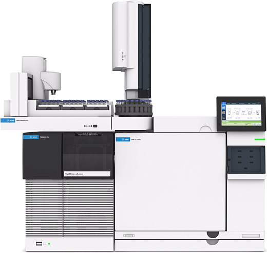Хроматограф газовый Agilent 8890 GC с лотком и автосамплером 7693A масс-детектором 7000D TQ