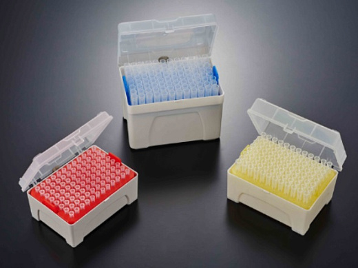 Наконечники до 10 мкл, универсальные, low retention, стерильные, без фильтра, прозрачные, Zerotip