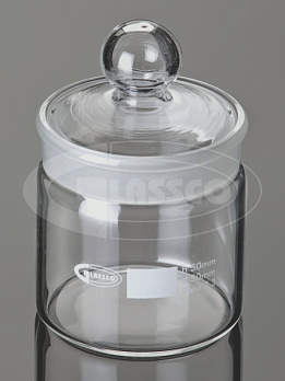 Стаканчик для взвешивания с крышкой, ХС, 10 шт./уп., Glassco, Индия
